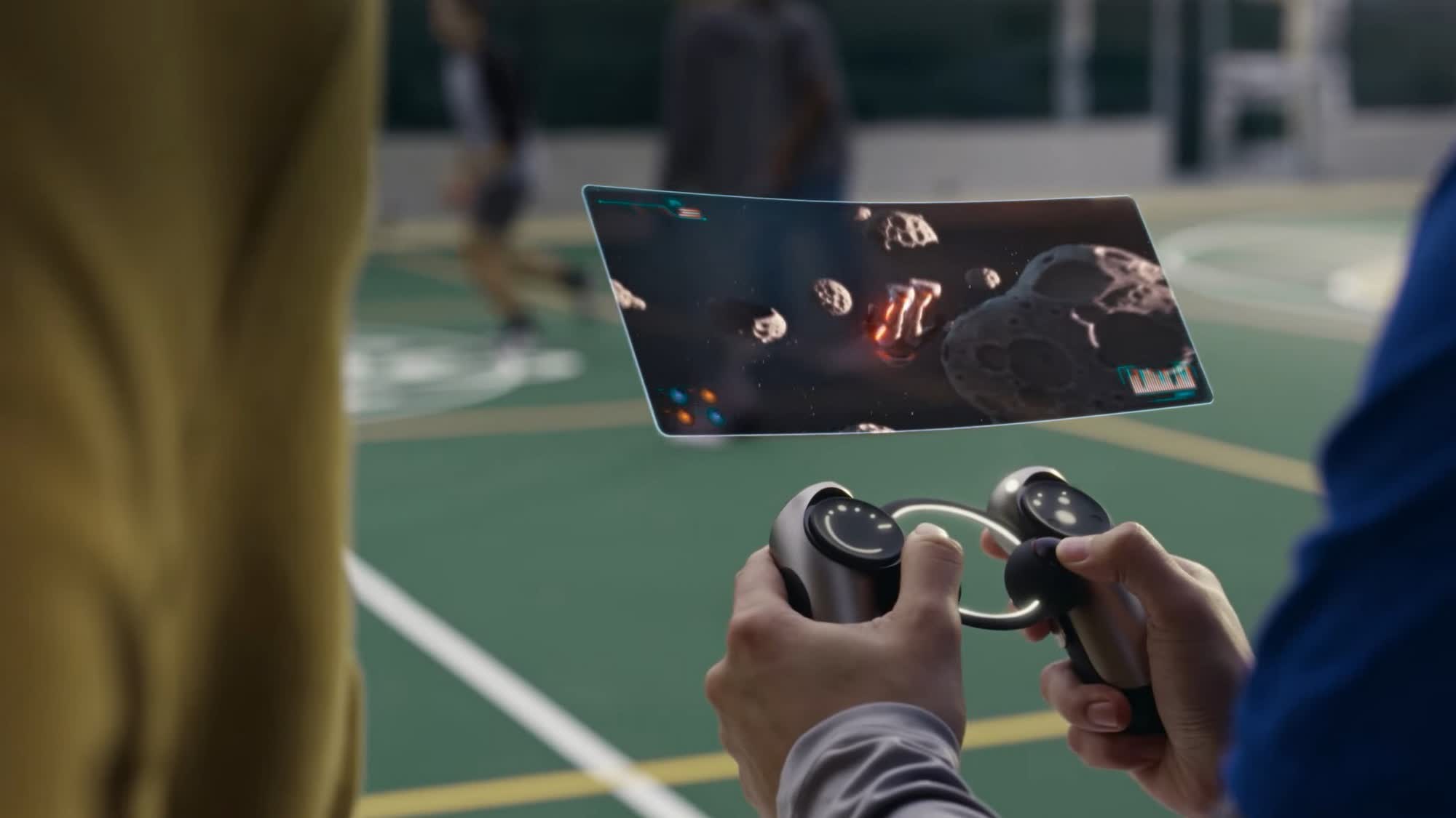 Sony shows off new controller concept